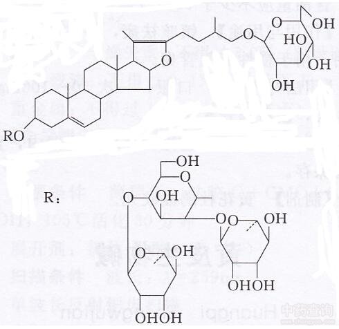 黄山药皂苷